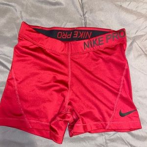 red nike pros small